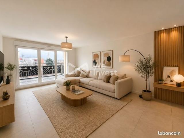 Appartement 3 pièces 63 m²
