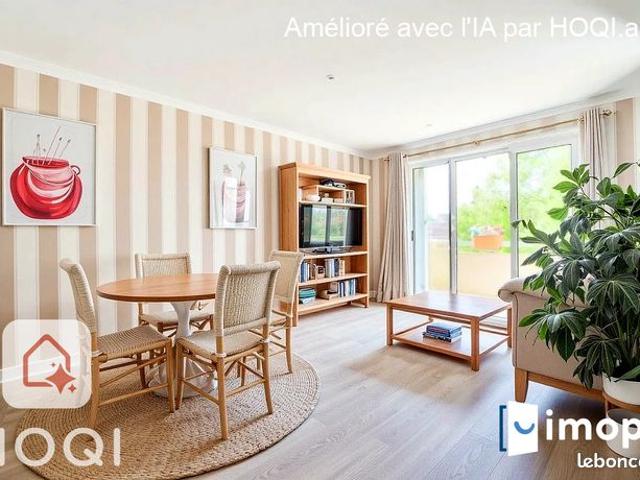 Appartement 3 pièces 63 m²