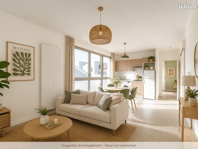 Appartement 3 pièces 63 m²