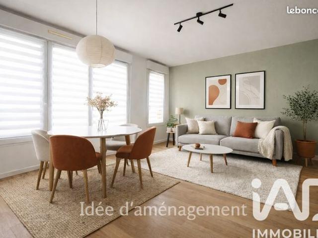 Appartement 3 pièces 63 m²