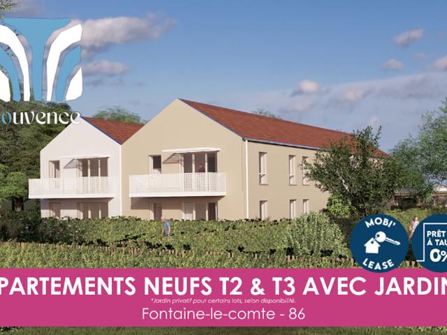 Appartement 3 Pieces 60 m2 fontaine le comte