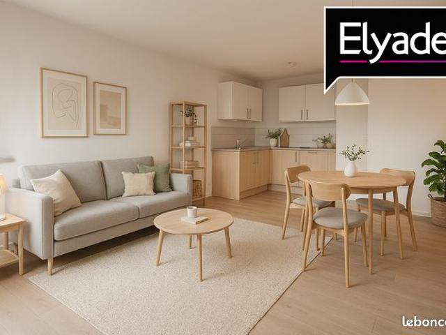Appartement 3 pièces 59 m²