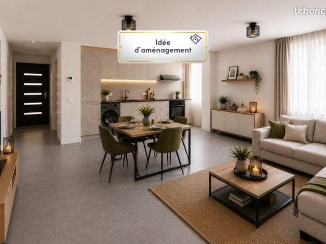 Appartement 3 pièces 60 m²