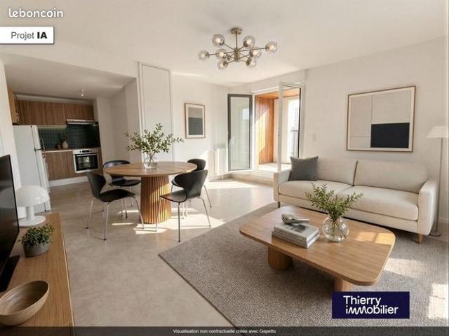 Appartement 3 pièces 60 m²