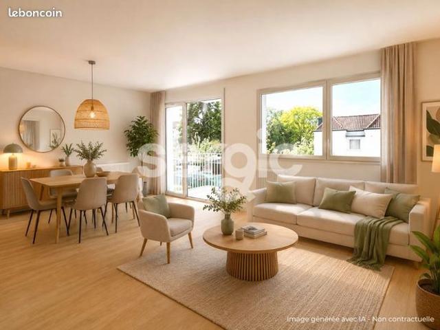 Appartement 3 pièces 60 m²