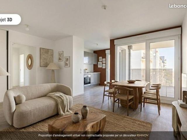 Appartement 3 pièces 60 m²