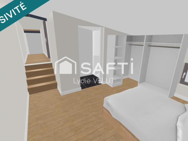 Appartement 3 pièces 60 m²