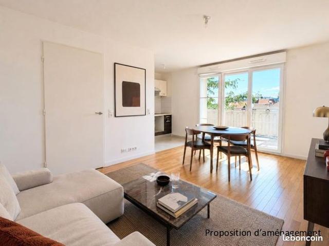 Appartement 3 pièces 60 m²
