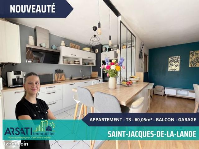 Appartement 3 pièces 60 m²