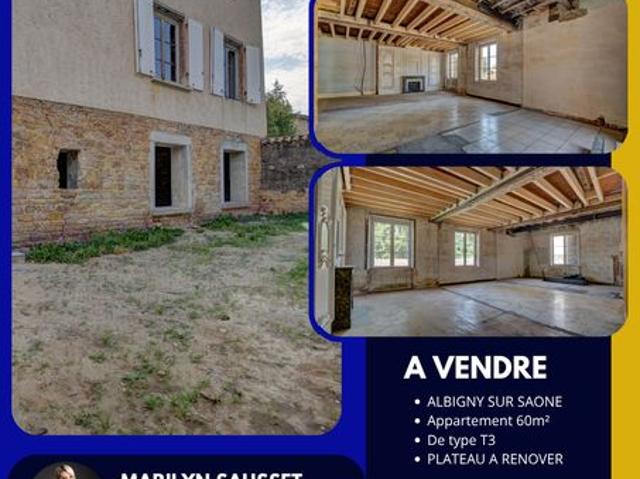Appartement 3 pièces 60 m²