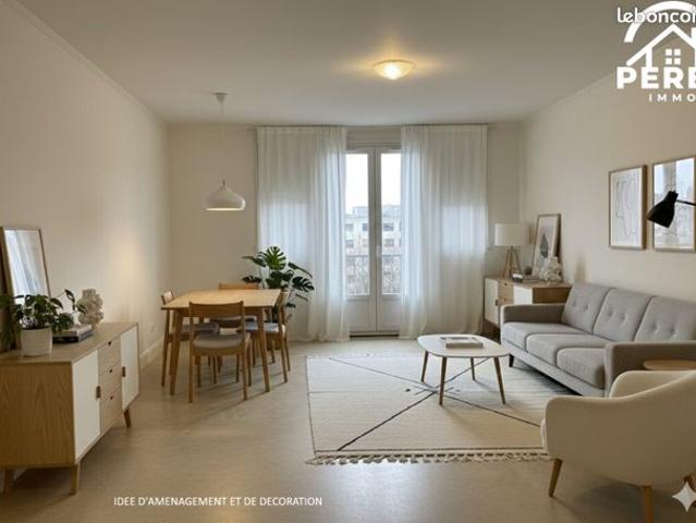 Appartement 3 pièces 60 m²