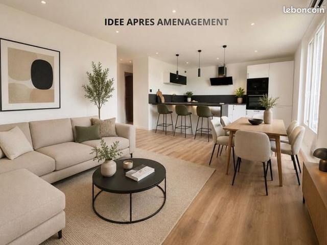 Appartement 3 pièces 60 m²