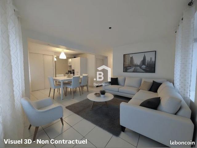 Appartement 3 pièces 60 m²