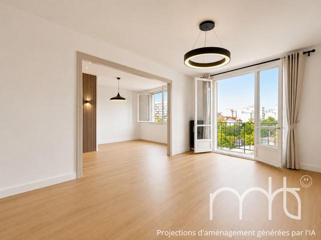 Appartement 3 pièces 60 m²