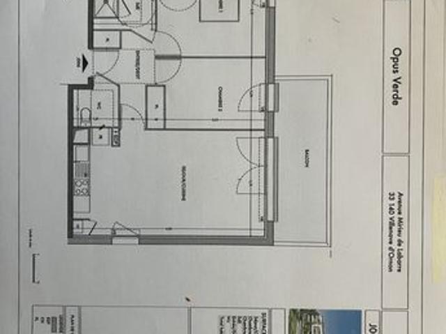 Appartement 3 pièces 60 m²