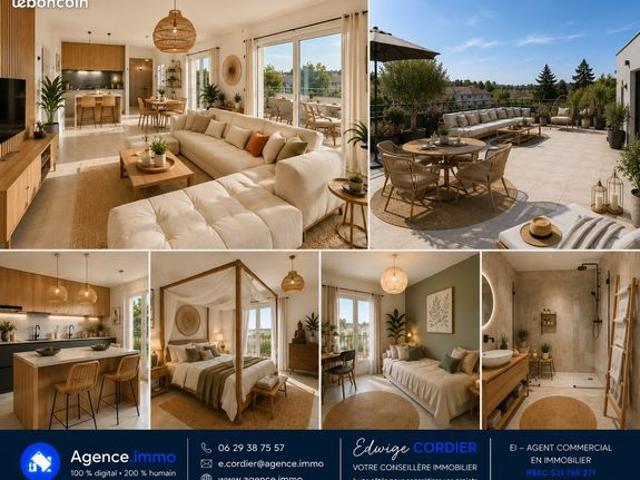 Appartement 3 pièces 60 m²