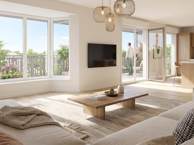 Appartement 3 Pieces 61 m2 brissac quince