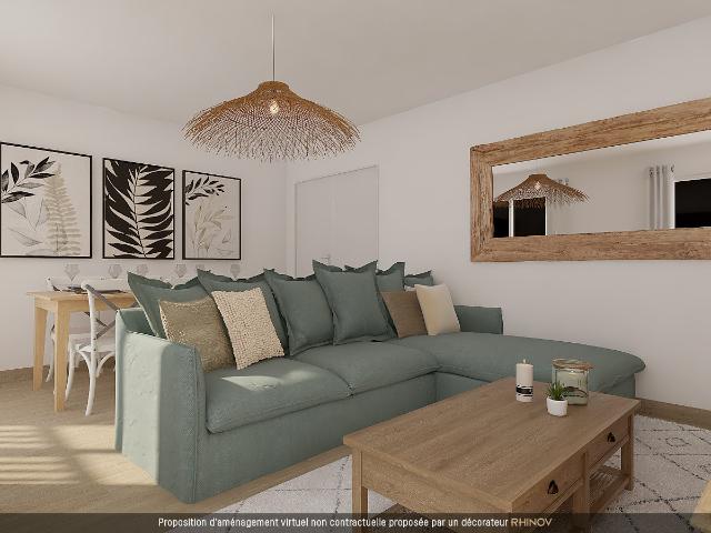 Appartement 3 pièces 61 m²