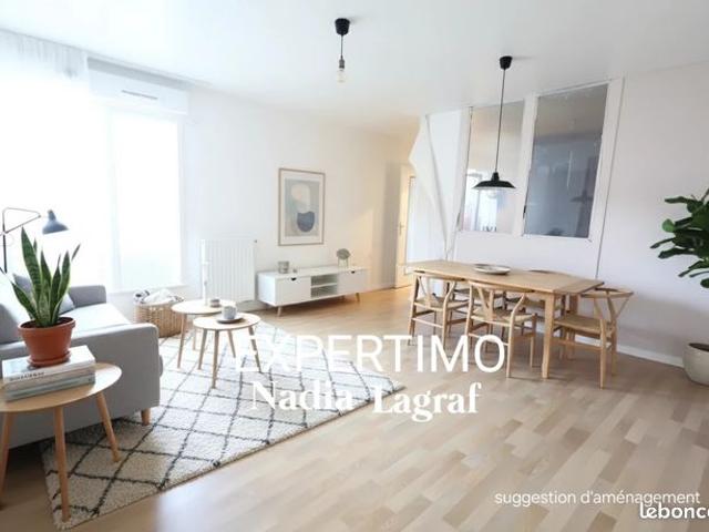 Appartement 3 pièces 61 m²