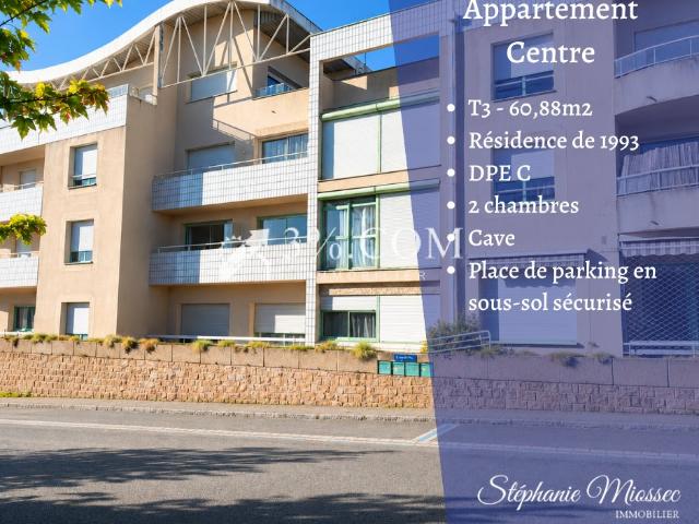 Appartement 3 pièces 61 m²