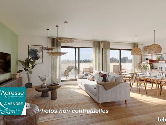 Appartement 3 pièces 61 m²