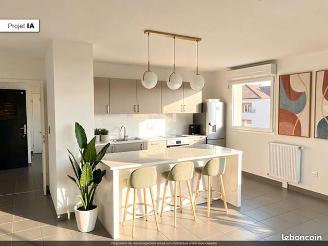 Appartement 3 pièces 61 m²