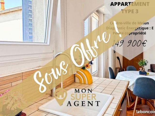 Appartement 3 pièces 61 m²