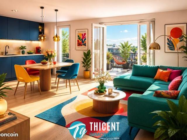Appartement 3 pièces 61 m²