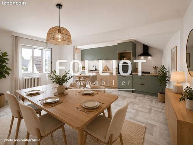 Appartement 3 pièces 61 m²