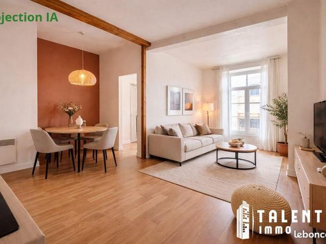 Appartement 3 pièces 61 m²
