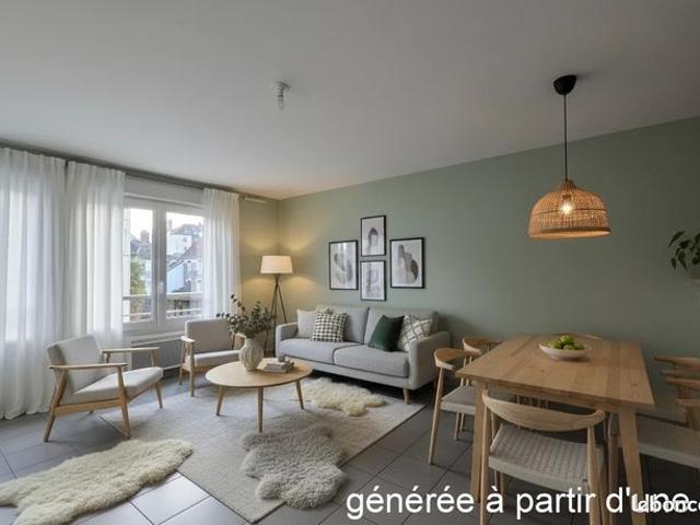 Appartement 3 pièces 61 m²
