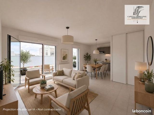 Appartement 3 pièces 61 m²