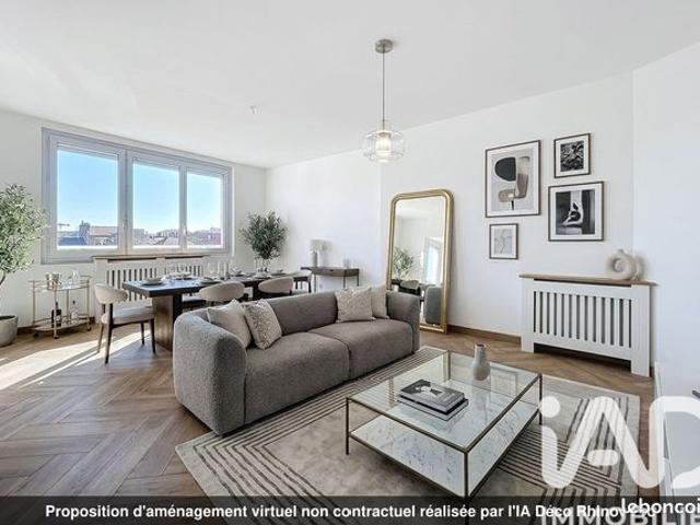 Appartement 3 pièces 61 m²