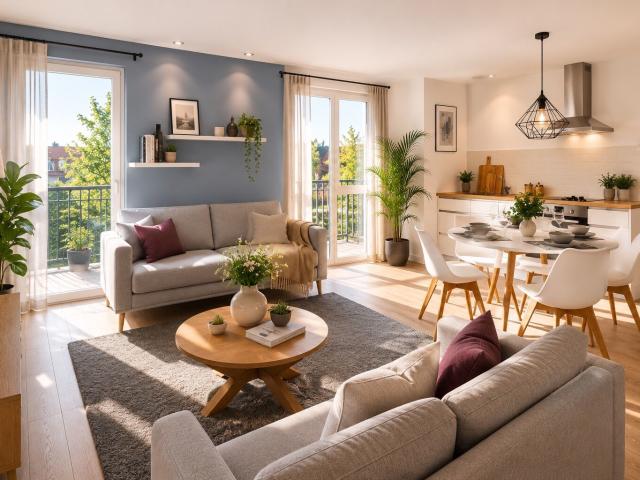 Appartement 3 pièces 61 m²