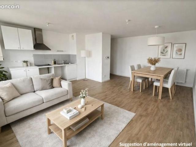 Appartement 3 pièces 61 m²