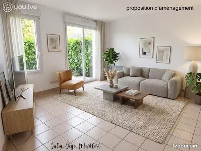 Appartement 3 pièces 61 m²
