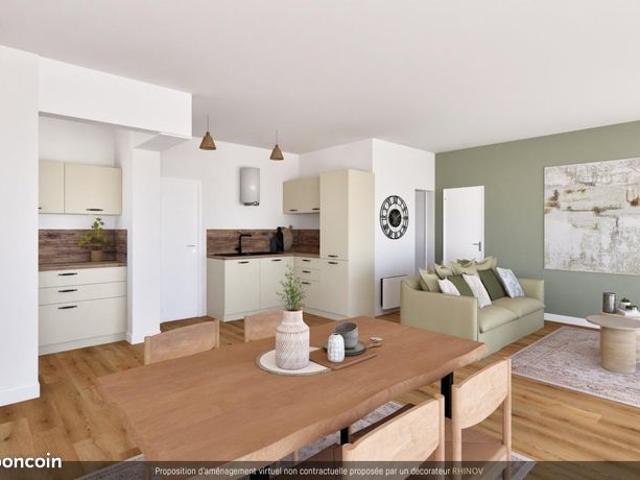 Appartement 3 pièces 61 m²