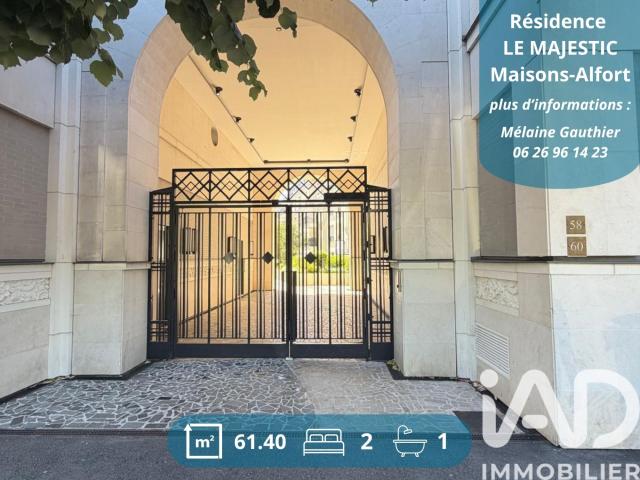 Appartement 3 pièces 61 m²