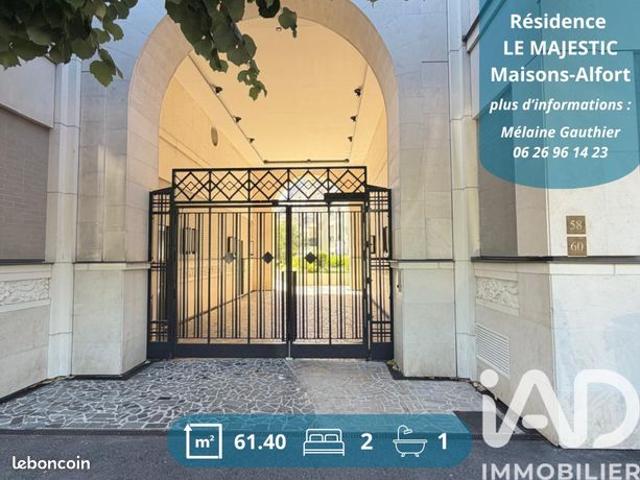 Appartement 3 pièces 61 m²