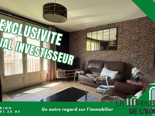 Appartement 3 pièces 62 m²