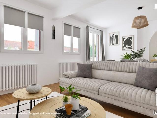 Appartement 3 pièces 62 m²