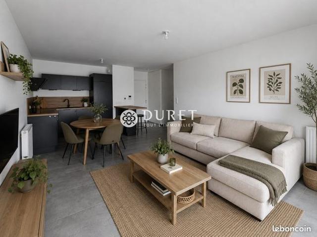 Appartement 3 pièces 62 m²