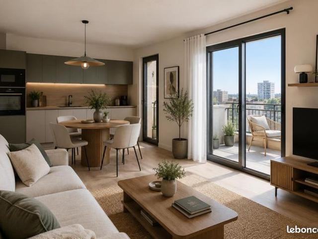 Appartement 3 pièces 62 m²