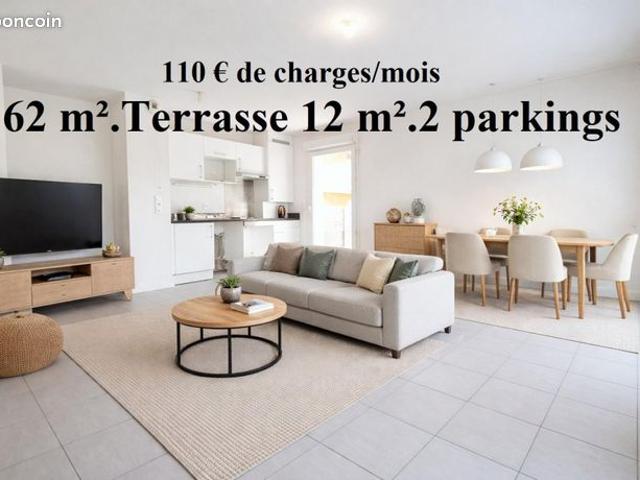 Appartement 3 pièces 62 m²
