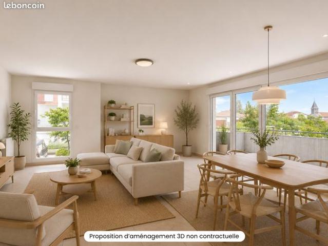 Appartement 3 pièces 62 m²