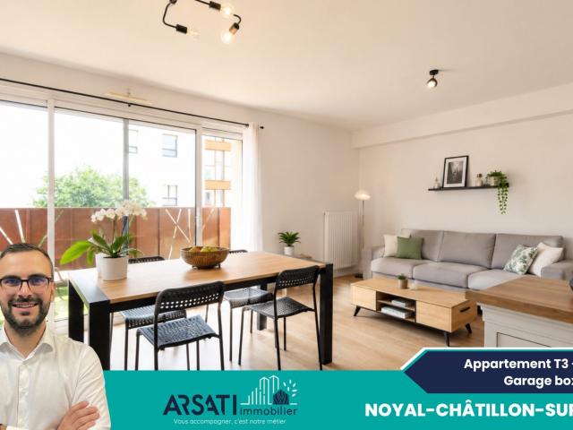 Appartement 3 pièces 62 m²