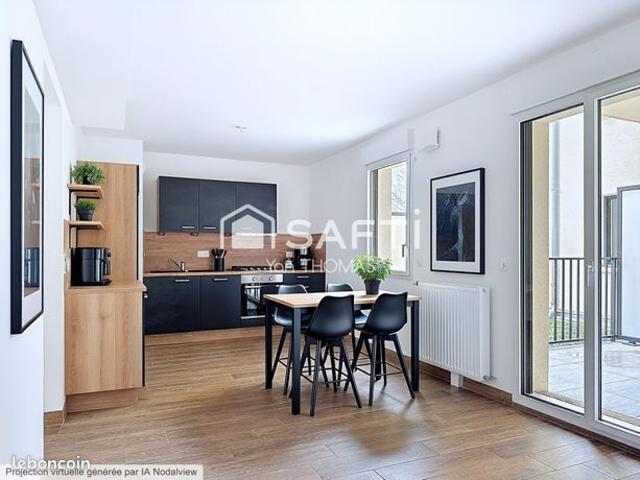 Appartement 3 pièces 62 m²
