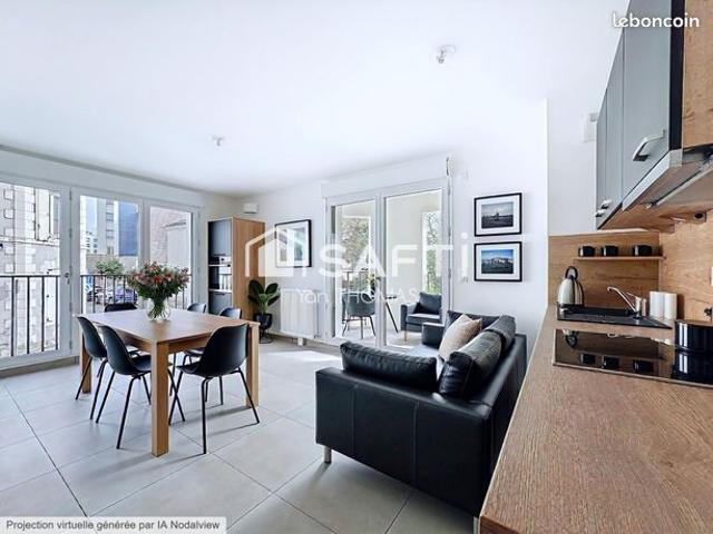 Appartement 3 pièces 62 m²