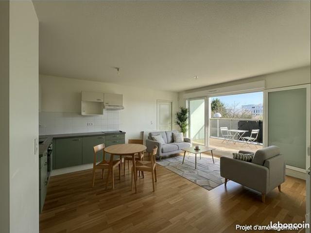Appartement 3 pièces 62 m²