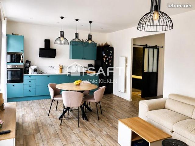 Appartement 3 pièces 62 m²